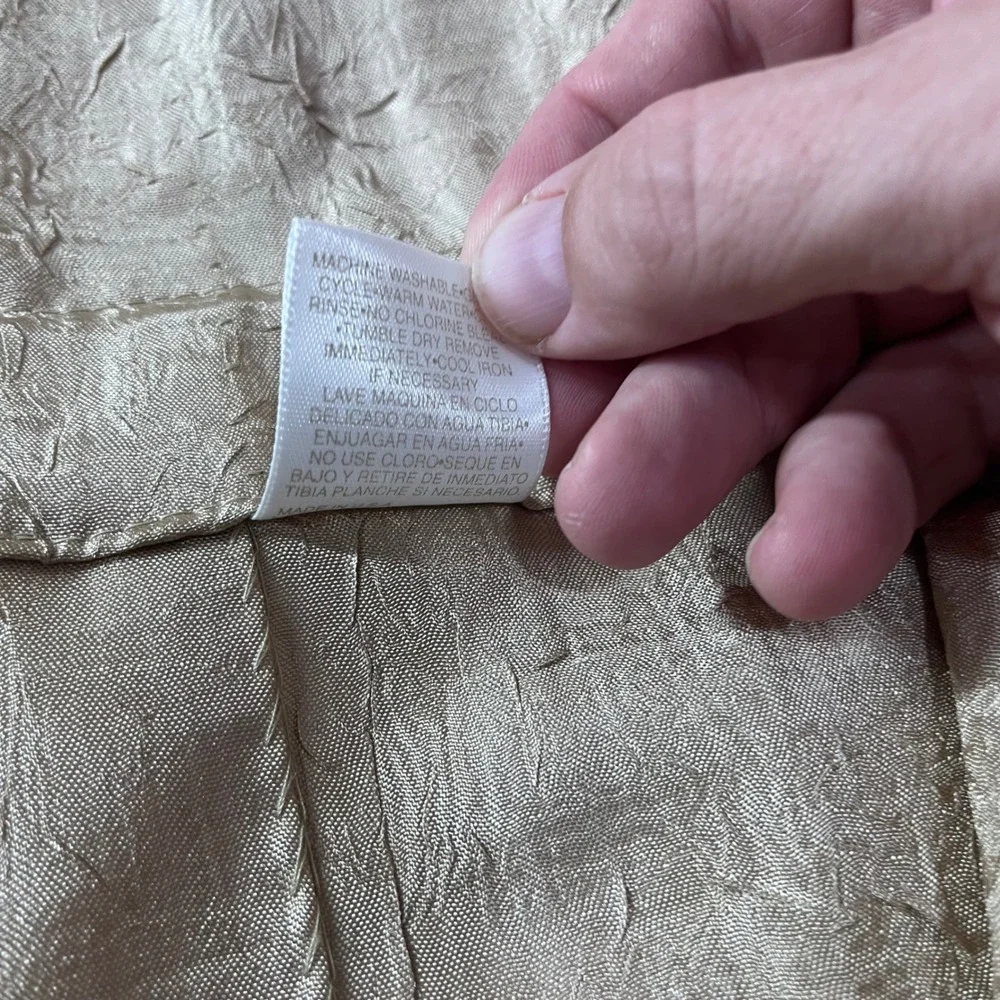 Croscill crinkled texture